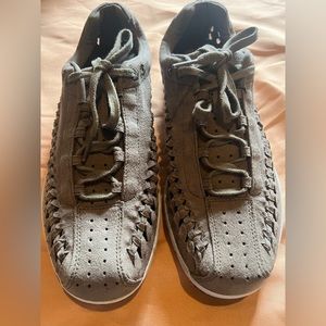 Olive Green Suede Nike Shoes